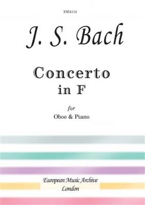 Johann Sebastian Bach: Concerto In F: Hautbois et Accomp.