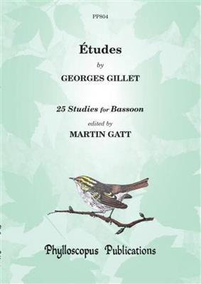 Georges Gillet: Etudes: Solo pour Basson