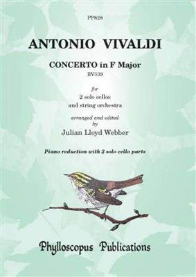 Antonio Vivaldi: Concerto in F major RV539 [PIANO REDUCTION]: (Arr. Julian Lloyd Webber): Violoncelle et Accomp.