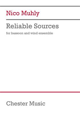 Nico Muhly: Reliable Sources: Vents (Ensemble)