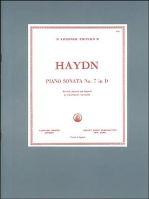 Franz Joseph Haydn: Sonata No.7 In D Hob. XVI: Solo de Piano