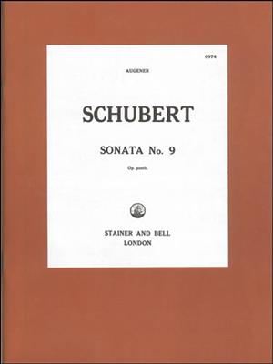 Franz Schubert: Sonata No. 9 Op. posth.: Solo de Piano