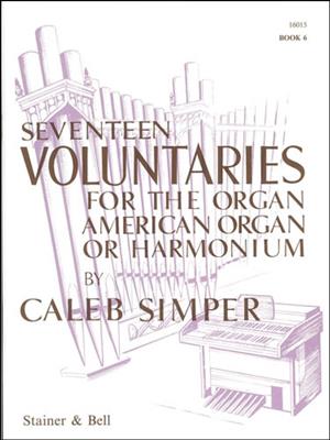 Caleb Simper: Seventeen Voluntaries: Orgue