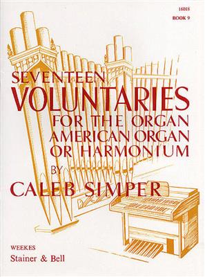 Caleb Simper: Seventeen Voluntaries: Orgue