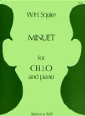 William Henry Squire: Minuet For Cello And Piano: Violoncelle et Accomp.