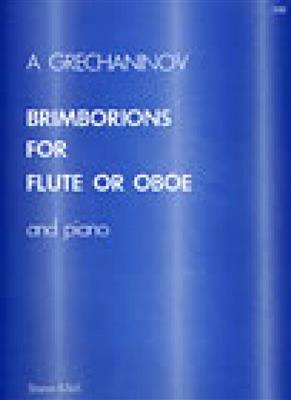 Alexander T. Gretchaninov: Brimborions: Flûte Traversière et Accomp.