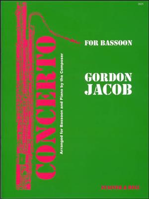 Gordon Jacob: Concerto for Bassoon, Strings and Percussion: Basson et Accomp.