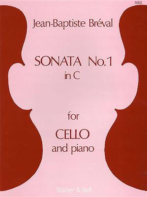 Jean-Baptiste Breval: Sonata In C For Cello and Piano: Violoncelle et Accomp.