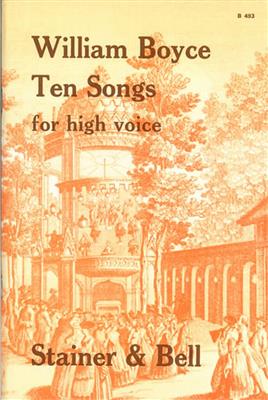 Ten Songs For High Voice: Chant et Piano