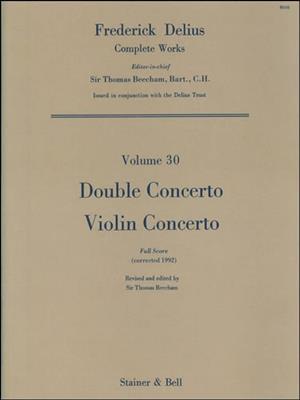 Frederick Delius: Double Concerto: (Arr. Beecham): Orchestre et Solo