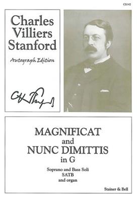 Charles Villiers Stanford: Magnificat And Nunc Dimittis In G: Chœur Mixte et Piano/Orgue