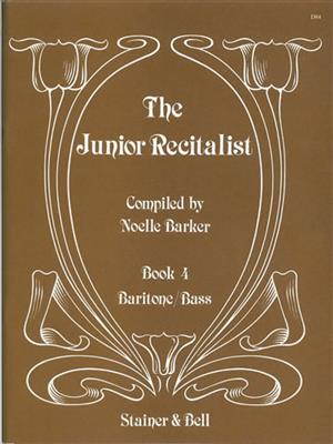 The Junior Recitalist Book 4: Chant et Piano