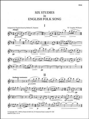 Ralph Vaughan Williams: Six Studies in English Folk Song: Cor Anglais