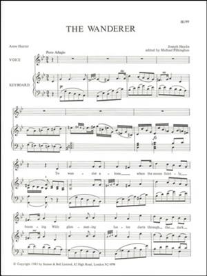 Franz Joseph Haydn: The Wanderer D - E Flat: Chant et Piano