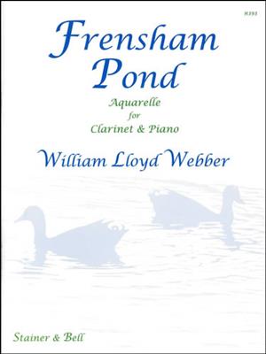 William Lloyd Webber: Frensham Pond - Aquarelle: Clarinette et Accomp.