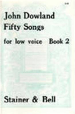 Fifty Songs Book 2 - For Low Voice: Chant et Piano