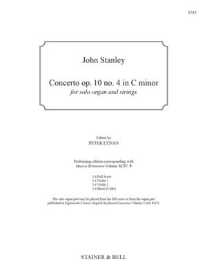 John Stanley: Concerto op. 10 no. 4 in C minor: Ensemble de Chambre
