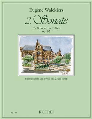 Eugène Walckiers: Sonate op 92 Nr. 2: Flûte Traversière et Accomp.