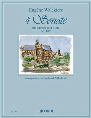 Eugène Walckiers: Sonate op 109 Nr. 4: Flûte Traversière et Accomp.