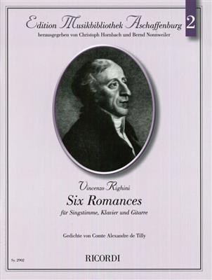Vincenzo Righini: Six Romances: Piano, Voix & Guitare