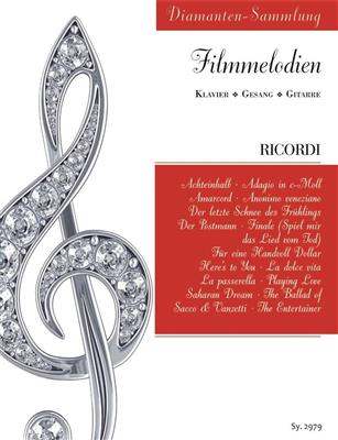 Diamanten-Sammlung - Filmmelodien: Piano, Voix & Guitare