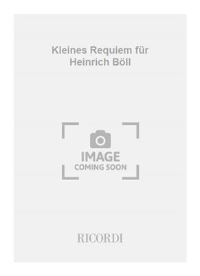 Klaus Huber: Kleines Requiem für Heinrich Böll: Chœur Mixte A Cappella
