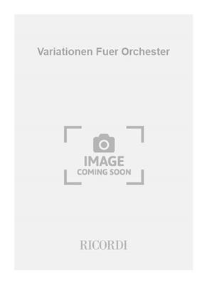Hans-Jürgen von Bose: Variationen Fuer Orchester: Orchestre Symphonique
