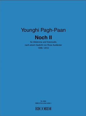Younghi Pagh-Paan: Noch II: Chant et Autres Accomp.