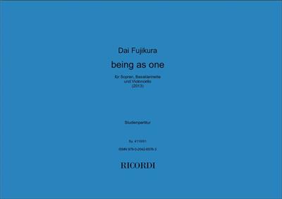 Dai Fujikura: Being as one: Ensemble de Chambre