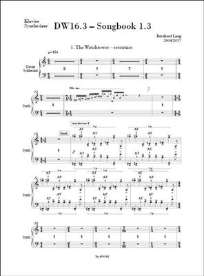DW 16.3 Songbook I: Autres Ensembles