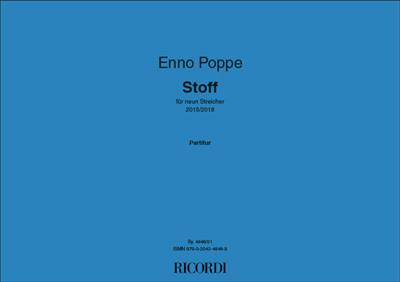 Enno Poppe: Stoff: Cordes (Ensemble)