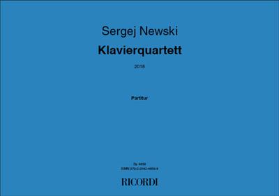 Sergej Newski: Klavierquartett: Quatuor pour Pianos