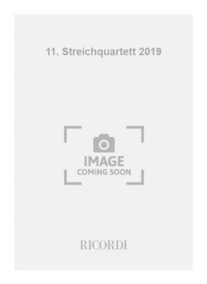 Georg Friedrich Haas: 11. Streichquartett 2019: Quatuor à Cordes