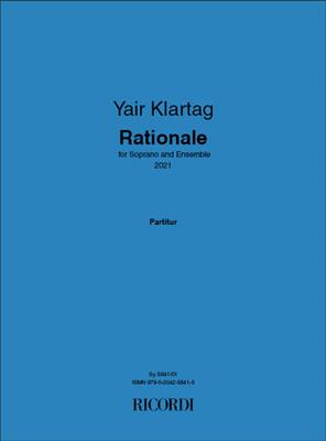 Yair Klartag: Rationale: Chant et Autres Accomp.