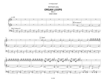 Bernhard Lang: Organ Loops: Orgue