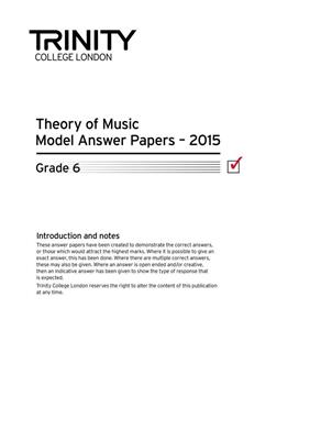Theory Model Answer Papers - Grade 6