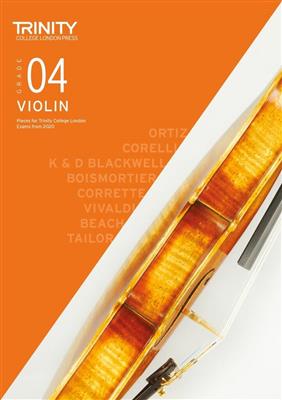 Trinity Violin from 2020 Grade 4