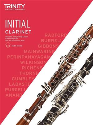 TCL Clarinet Exam Pieces from 2023: Initial