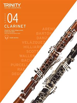 TCL Clarinet Exam Pieces from 2023: Grade 4