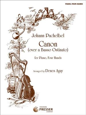 Johann Pachelbel: Canon (Agay): (Arr. Denes Agay): Piano Quatre Mains