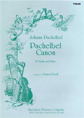 Johann Pachelbel: Pachelbel Canon: (Arr. Daniel Dorff): Violon et Accomp.