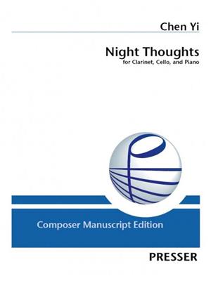 Yi Chen: Night Thoughts: Clarinettes (Ensemble)