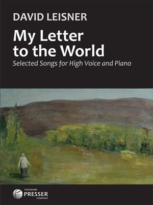 David Leisner: My Letter to the World: Chant et Piano