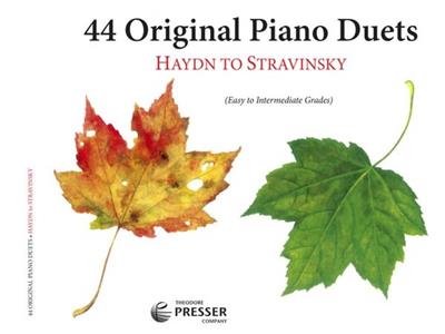 Carl Reinecke: 44 Original Piano Duets (Haydn To Stravinsky): Solo de Piano