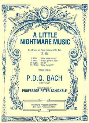 P.D.Q. Bach: A Little Nightmare Music: Cordes (Ensemble)