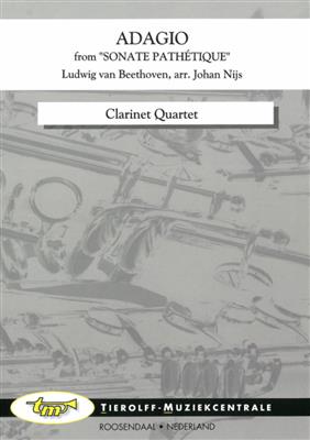 Ludwig van Beethoven: Adagio from Sonate Pathétique: (Arr. Johan Nijs): Clarinettes (Ensemble)