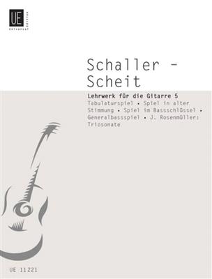 Erwin Schaller: Lehrwerk 5: Solo pour Guitare