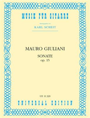 Mauro Giuliani: Sonata Op. 15 (Scheit): Solo pour Guitare