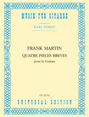 Frank Martin: Quatre pièces brèves: (Arr. Karl Scheit): Solo pour Guitare