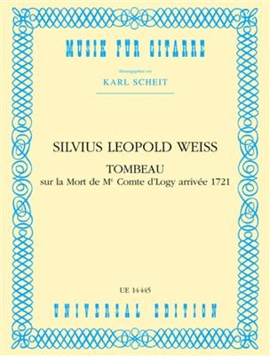 Silvius Leopold Weiss: Tombeau Sur La Mort De Logy: Solo pour Guitare